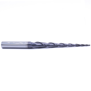 Фреза спиральная двухзаходная конусная сферическая DJTOL NL2QX10.80.4