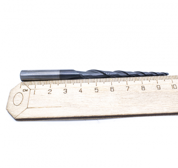 Фреза спиральная двухзаходная конусная сферическая Mnogofrez MFL2QX8.60.100.1