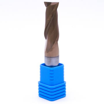 Фреза спиральная двухзаходная с покрытием AlTiN DJTOL AAS2LX12