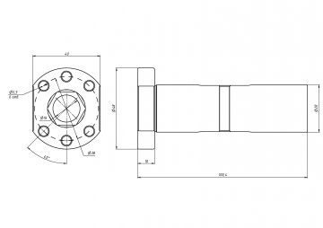 DFU1605 удлиненная