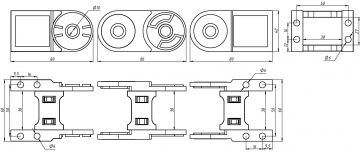 Кабель-канал гибкий TP25x38 R55