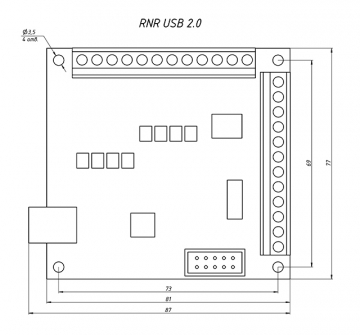 Контроллер RNR USB 2.0