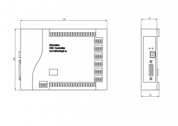 Контроллер ZK Motion 6 axis