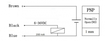 Концевой индуктивный датчик LJ6A3-1-Z/BY