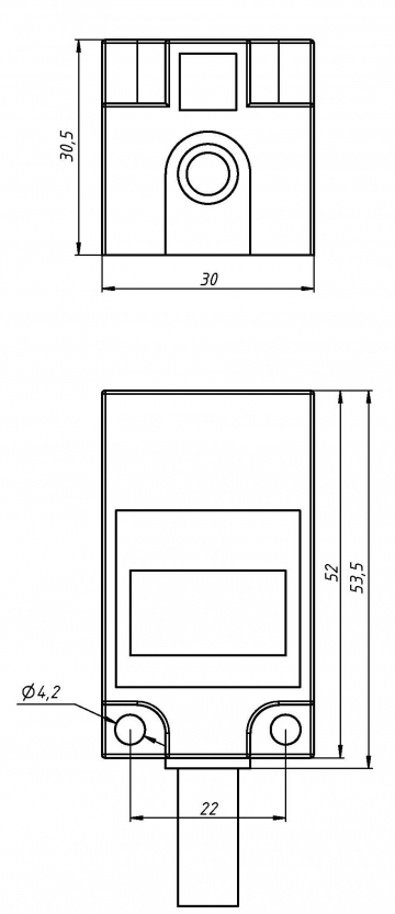 Концевой индуктивный датчик TL-N10MF1 200mA