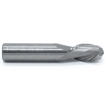 LC450200 двухзаходная сферическая фреза TideWay по алюминию