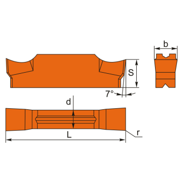 Пластина MGGN400-JM MC1020