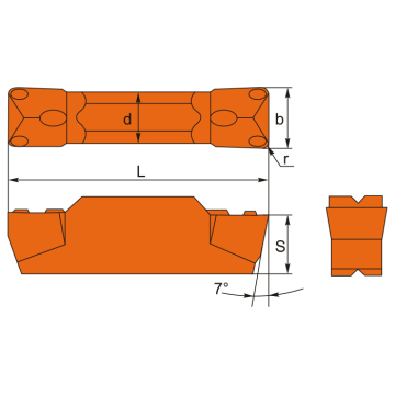 Пластина MGMN200-G LF9018