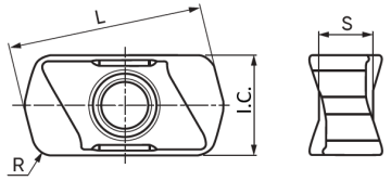 Фрезерные пластины LNMU0303 MK330