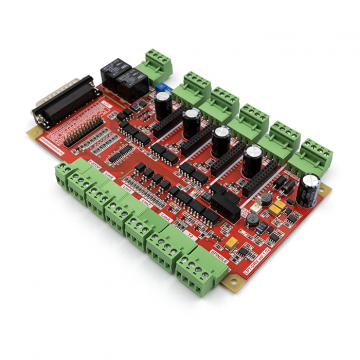 Многоканальный драйвер шаговых двигателей LPT-DRV 1.02