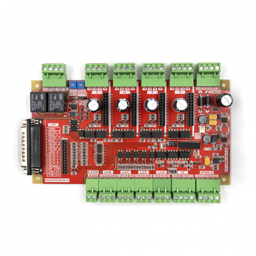 Многоканальный драйвер шаговых двигателей LPT-DRV 1.02