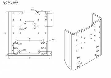 Модуль оси Z - MS16-100