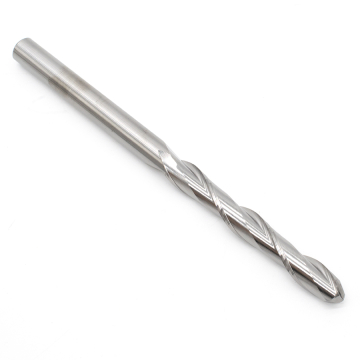 Фреза спиральная двухзаходная сферическая DJTOL N2QX1072L (L=150)