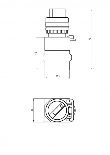 Переключатель LA38