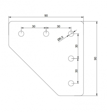 Пластина соединительная ПА-2