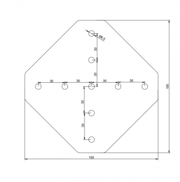 Пластина соединительная ПА-3