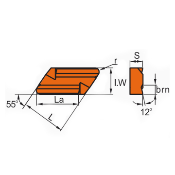 Пластина KNUX160405R11-PC9030