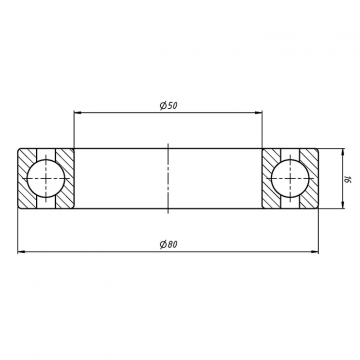 Подшипник шпинделя H7010C-2RZ P4 (2 шт. в комплекте)