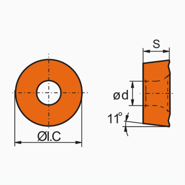 Пластина режущая «MICROBOR» RPMT10T3 MO-XM MK330