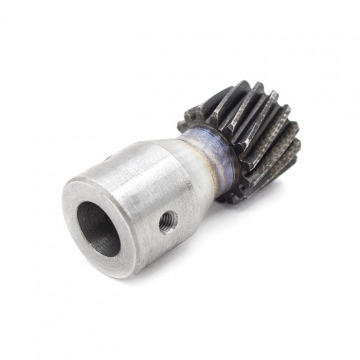 Шестерня M1.5-15-14mm косозубая