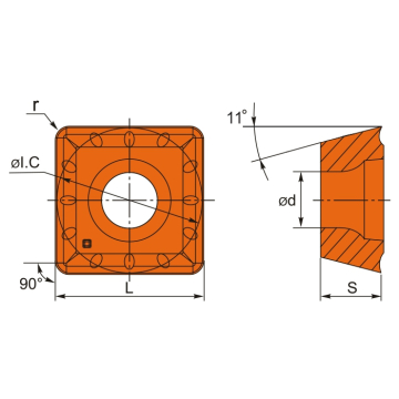 Пластина SPMT090308-PD PC5300