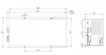 Блок высокого напряжения SPT-180 180W