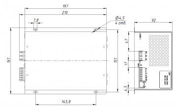 Блок высокого напряжения SPT-40 40W