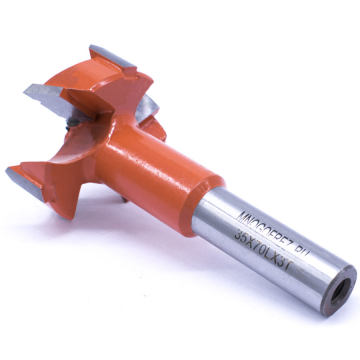 Сверло присадочное чашечное со стружколомом по дереву Mnogofrez FT-3T140202L левое вращение