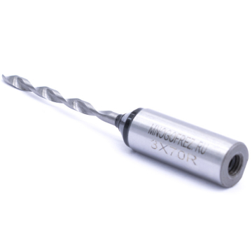 Сверло присадочное усиленное "сквозное" Mnogofrez KJ1-V40201R правое вращение