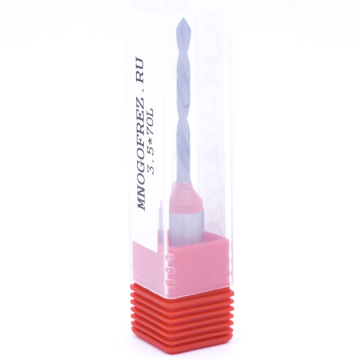 Сверло присадочное усиленное "сквозное" Mnogofrez KJ1-V40202L левое вращение