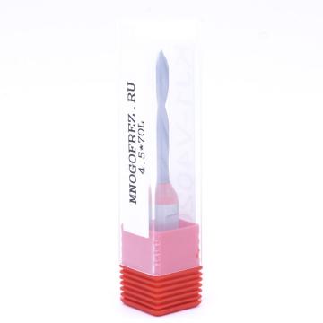 Сверло присадочное усиленное "сквозное" Mnogofrez KJ1-V40204L левое вращение