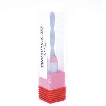 Сверло присадочное усиленное "сквозное" Mnogofrez KJ1-V40205L левое вращение