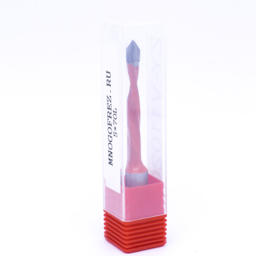 Сверло присадочное усиленное "сквозное" Mnogofrez KJ2-V80201L