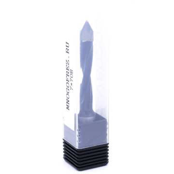 Сверло присадочное усиленное "сквозное" Mnogofrez KJ2-V80203R