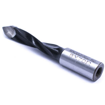 Сверло присадочное усиленное "сквозное" Mnogofrez KJ2-V80204R