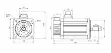 Серводвигатель 130DNMA2-0003CKAM