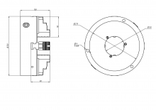 4-я ось 320 мм