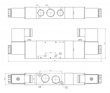 Пневмоклапан 4V330P-10 AC220V