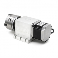 4я ось 4кл 100мм +бабка 17-100-100B (волновой редуктор 100:1)