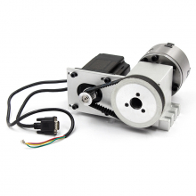 4я ось 100мм патрон 4кл. 86HB250-82B с энкодером (5M-4-100B+rear holder)