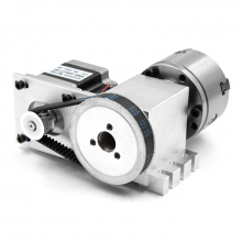 Поворотная ось 5M-3-100B четырехкулачковая на ременном редукторе