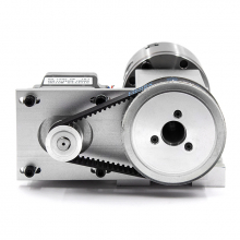 Поворотная ось 5M-3-100B четырехкулачковая на ременном редукторе