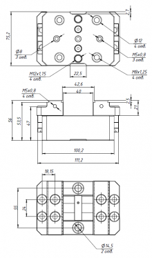 Самоцентрирующие тиски 96A-5036