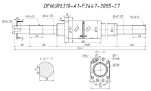Винт+гайка DFNUR6310 -A1-F3447-3085-C7