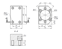 Модуль крепления гайки DSG20H
