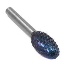 Борфреза твердосплавная форма E1220M06 с покрытием BNC (blue coating)