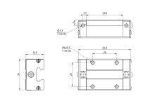 Модуль опорный Hiwin EGH15CAZAH