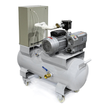 Мобильная передвижная вакуумная станция с управлением 20m3 SC-20