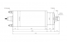 Шпиндель жидкостного охлаждения GDK105-21Z/3.5 3.5кВт 380V ER20