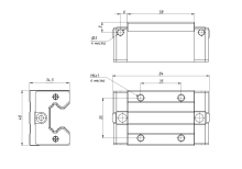 Модуль опорный Hiwin HGH25CAZ0C